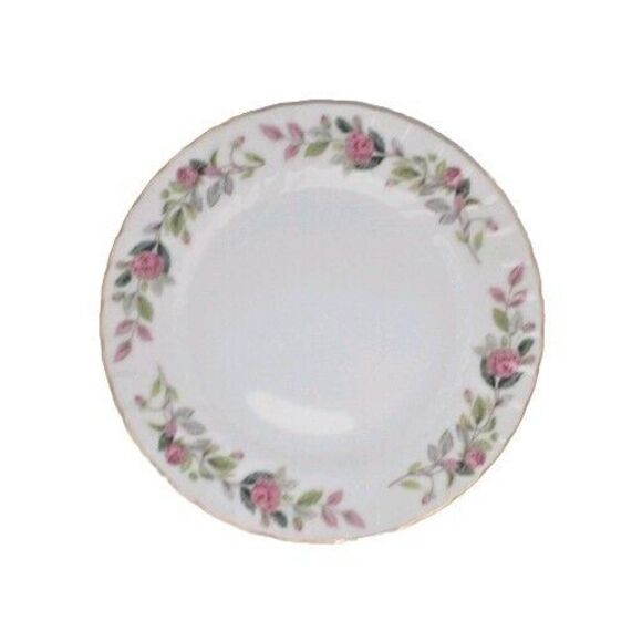 Vintage Creative Regency Rose Fine China Bread And Butter Pllares 6 3/8"Set of 3 - Picture 4 of 6